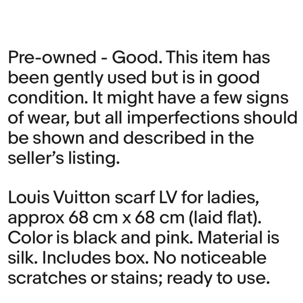 Louis Vuitton Black Multicolor Monogram Scarf - Picture 11 of 11
